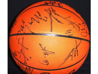 2010-2011 Utah Jazz Team Autographed Basketball