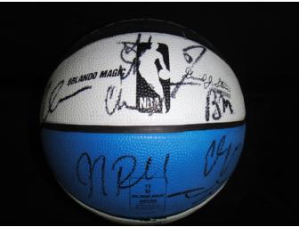 2011-2012 Orlando Magic Team Signed Basketball