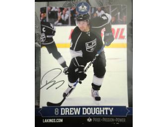 Drew Doughty (Los Angeles Kings) Autographed Puck and Photo