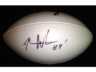 Mike Williams (Tampa Bay Buccaneers) Autographed Football