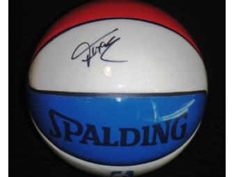 Tracy McGrady (Detroit Pistons) Autographed Basketball