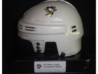 Sidney Crosby (Pittsburgh Penguins) Autographed Mini-Helmet