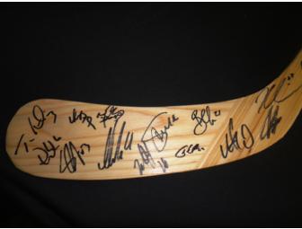 2010-2011 Washington Capitals Team Signed Hockey Stick