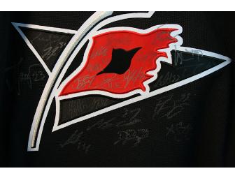 2011-2012 Carolina Hurricanes Team Signed Replica Jersey