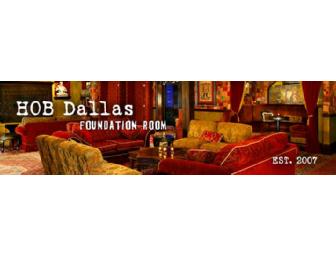 One Year Foundation Room Membership at House of Blues