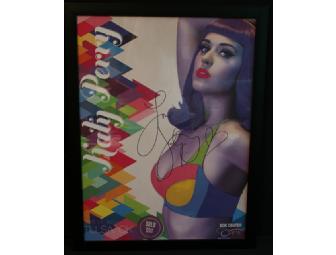 Katy Perry Autographed Framed Tour Poster
