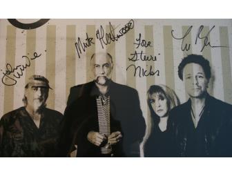 Fleetwood Mac Autographed Tour Poster