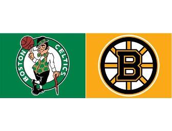 Sports Weekend in Boston- Bruins and Celtics executive suite tickets and hotel- for 2