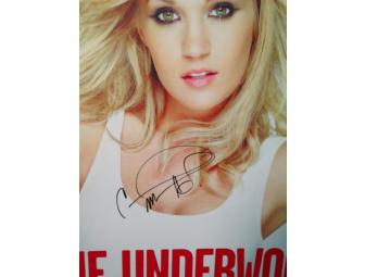 Billboard Cover Poster Autographed by Carrie Underwood
