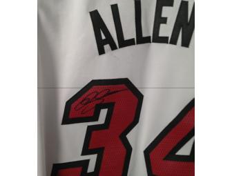 Ray Allen (Miami Heat) Autographed Jersey