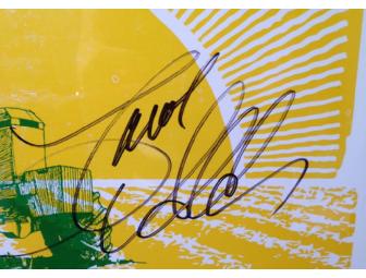 Luke Bryan and Jason Aldean Autographed Framed Hatch Show Print