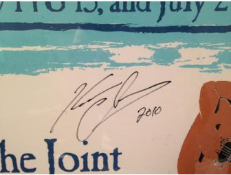 Kenny Chesney Autographed Poster plus Limited Edition Memorabilia