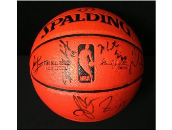 2012-2013 Milwaukee Bucks Team Autographed Basketball