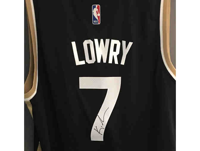 Kyle Lowry NBA Autographed Jersey