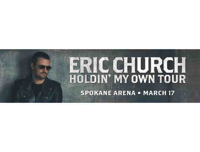 ERIC CHURCH tickets & HOTEL RL  3/17/2017 - Spokane Wa