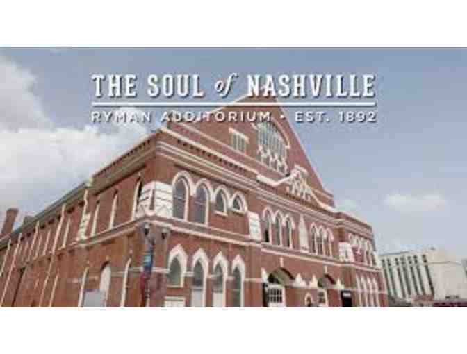 Self Guided Tour Tickets to Ryman Auditorium - Nashville - Photo 1