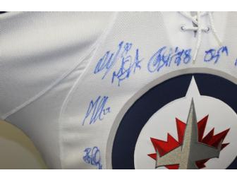 Winnipeg Jets Inaugural Team Autographed Jersey
