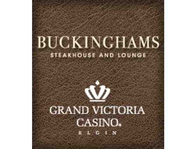 $100 Buckinghams Steakhouse and Lounge (Grand Victoria Casino) - Photo 1