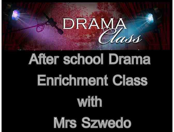Drama Class Registration Middle School