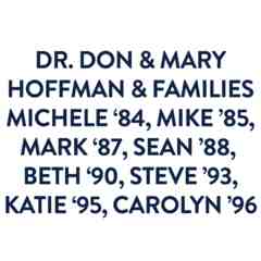 Dr. Don & Mary Hoffman and Families