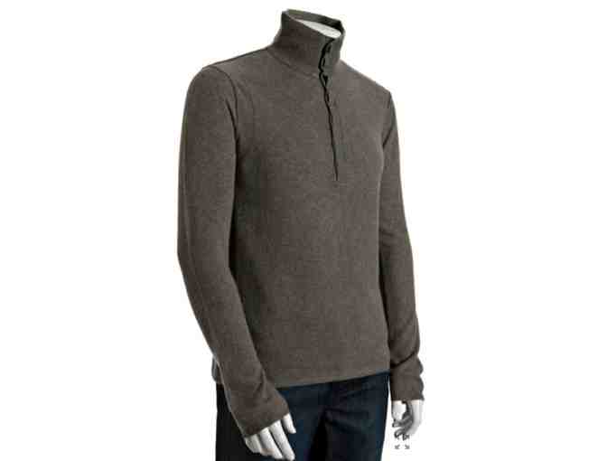 Men's Cashmere Mockneck sweater from INHABIT