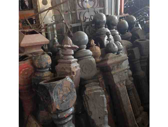 $50 gift certificate to New York Old Iron Architectural Salvage, Gowanus