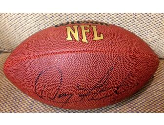 Doug Flutie Wreath with autographed football