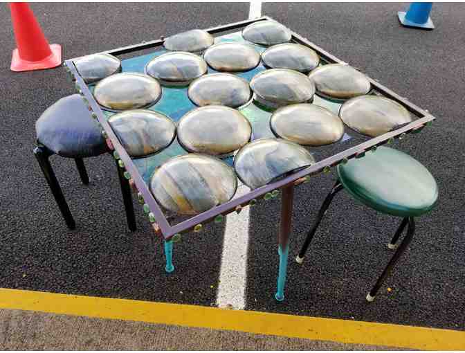 Artistic Convertable Table/Wall Piece