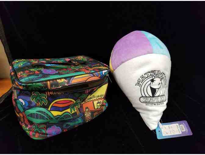Matsumoto Shave Ice Neck Pillow and Cooler Bag