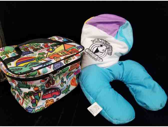 Matsumoto Shave Ice Neck Pillow and Cooler  Bag