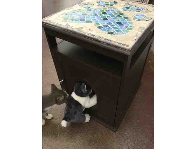 Kindergarten Mosaic Dog/Cat Bed End Table