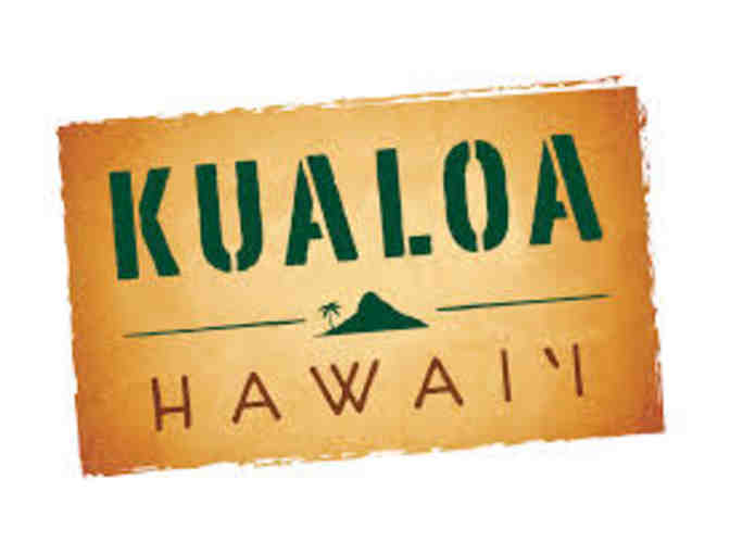 Gift Certificate for $50.00 towards Kualoa Ranch Tour