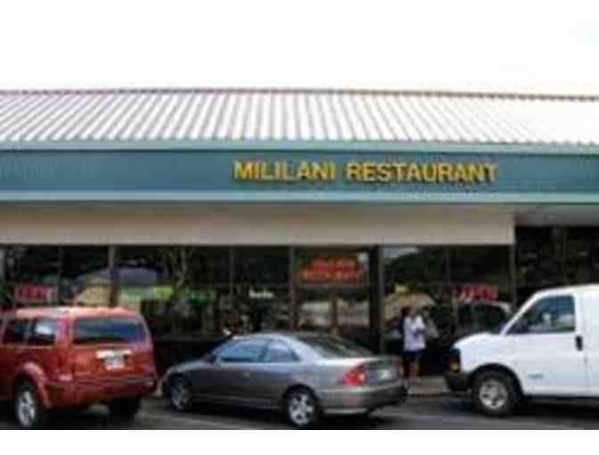 Mililani Restaurant $10 Gift Card