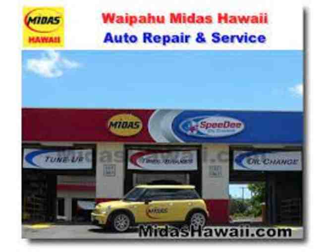 Oil Change Plus Tire Rotation at Midas Waipahu