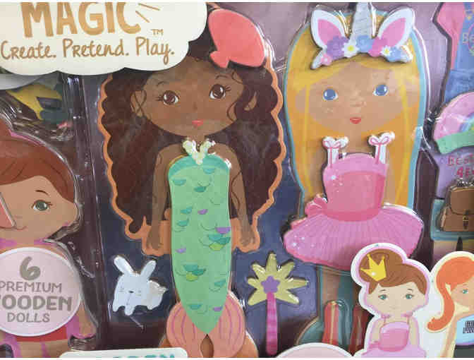 Wooden Dress-Up Dolls by Story Magic