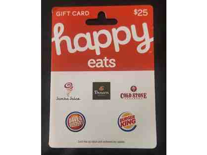 $25 Happy Eats Gift Card