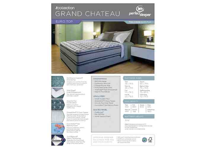 King Size Grand Chateau Eurotop by Serta