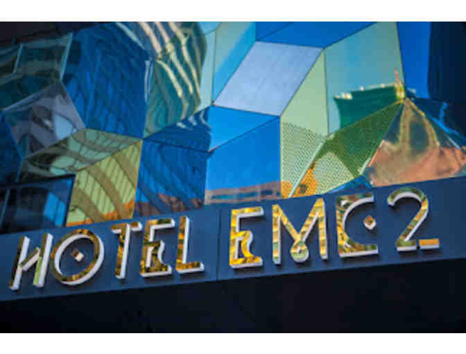 Hotel EMC2: One Night Stay in Traditional Queen Accommodations for Two