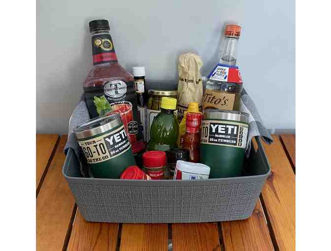 Doug's Famous Bloody Mary Basket w/ the recipe Donated by Red Pop's Originals Stacey Eddy - Photo 1