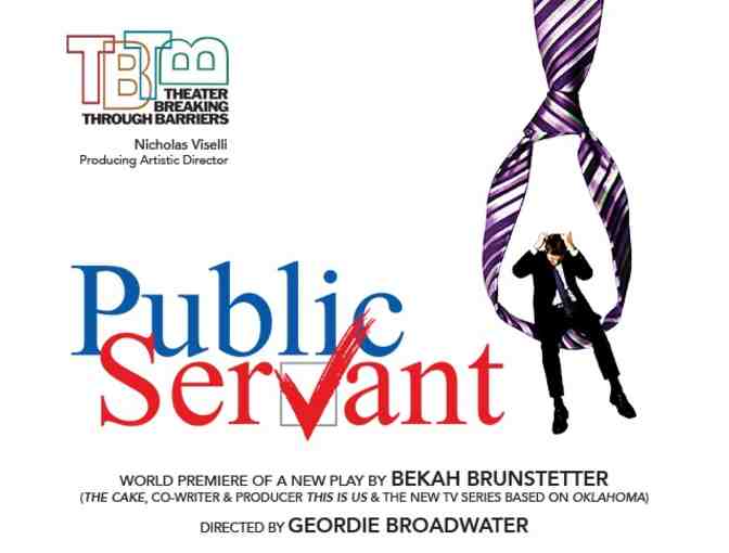 Pair of tickets to PUBLIC SERVANT