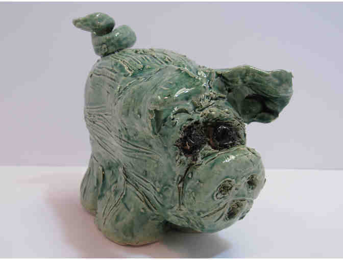 Green with Envy Piggy Bank