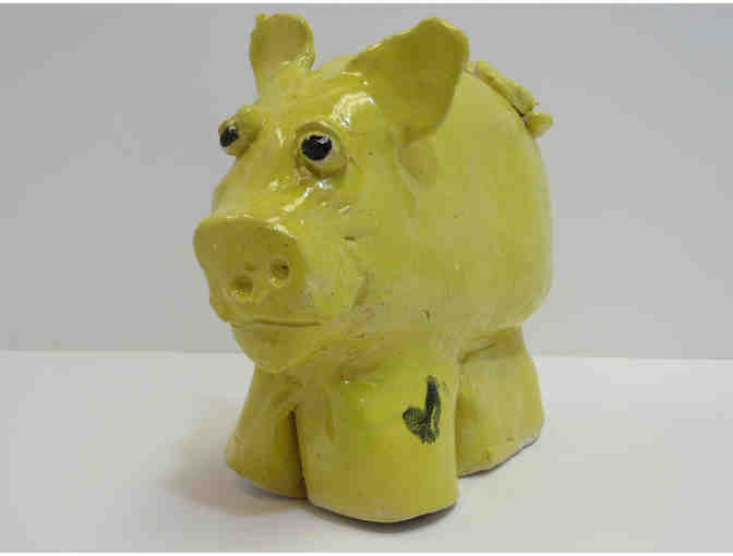 Mellow Yellow Piggy Bank