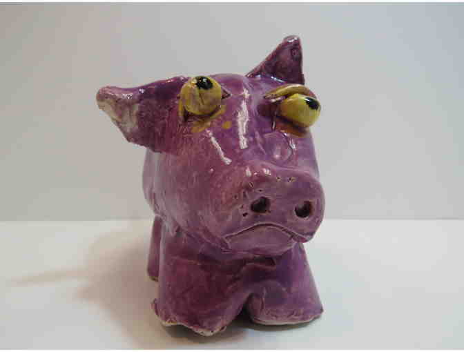 Purple Passion Piggy Bank