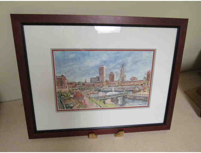 Waterplace Park Framed Print
