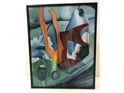 "High Seas Gladiators" Oil on Canvas