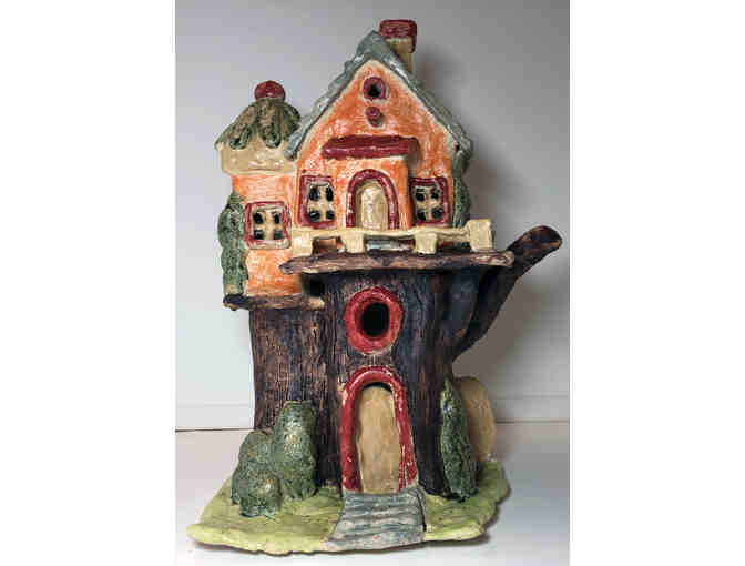 Ceramic Fairy House - Photo 1