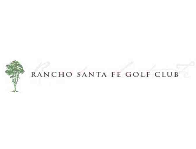 Golf For Two (2) at Rancho Santa Fe Golf Club