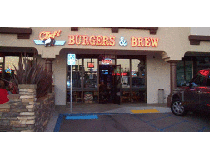 $50 Gift Card for Chief's Burgers & Brew