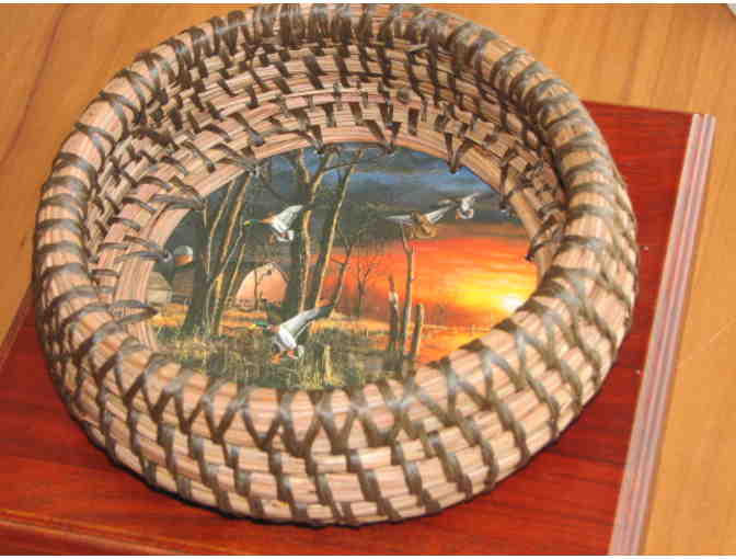 Torrey Pine Needle Basket by Artist & Historian Judy Schulman