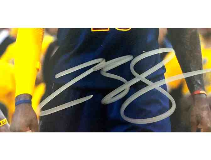 LeBron James- Stephen Curry Autographed Photo